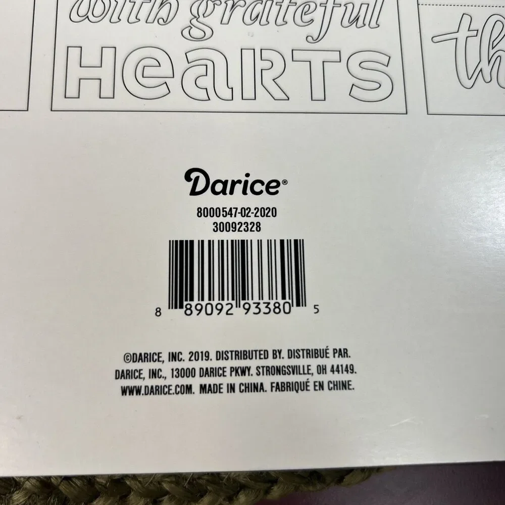 Darice Thanksgiving Fall Adhesive Back Stencils 6 Large Sheets 11x17” NEW